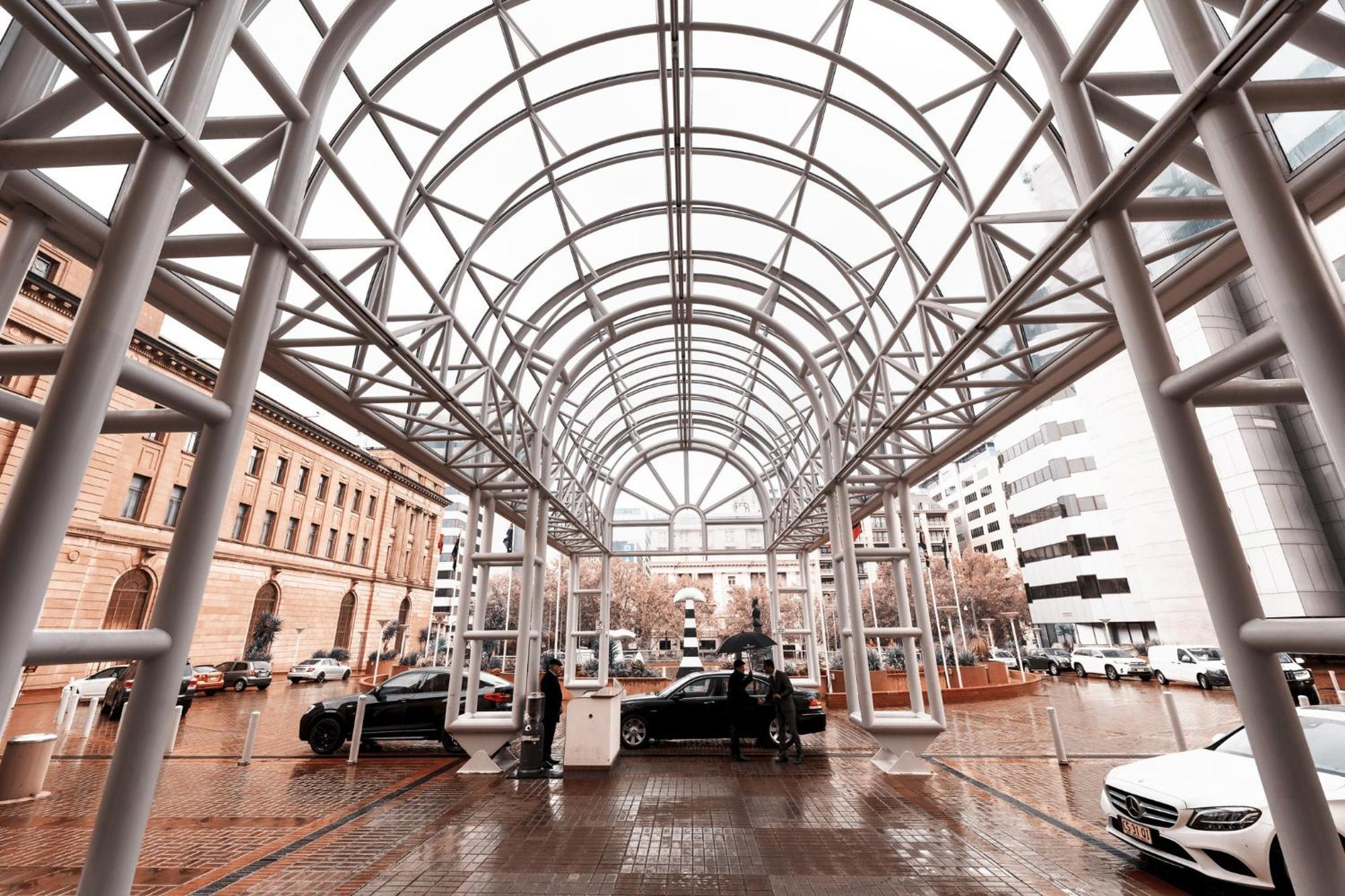 Intercontinental Adelaide By Ihg Hotel Exterior photo The covered entrance to the station